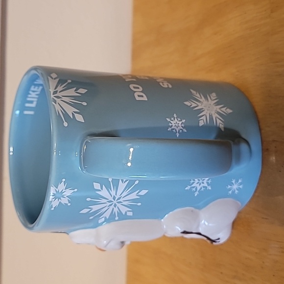 Disney Store Parks Frozen Olaf 12 oz 3D Mug Cup - Picture 2 of 10